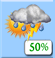 Today: Chance Showers And Thunderstorms then Mostly Sunny